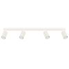 Plafonnier Aluminium Beige GU10 4 Karbon Line