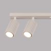 Plafonnier Aluminium Beige GU10 6 Karbon