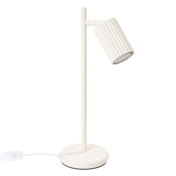 Lampe à poser Aluminium Beige GU10 1 Karbon