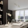 Lampe à poser Aluminium Beige GU10 1 Karbon