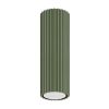 Plafonnier Aluminium Vert Olive GU10 1 Karbon 20