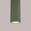 Suspension Aluminium Vert Olive GU10 1 Karbon