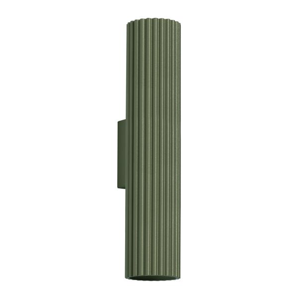 Applique Aluminium Vert Olive GU10 2 Karbon 30