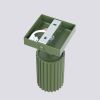Applique Aluminium Vert Olive GU10 1 Karbon