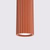 Suspension Aluminium Ocre Rouge GU10 1 Karbon
