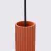 Suspension Aluminium Ocre Rouge GU10 1 Karbon