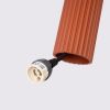 Suspension Aluminium Ocre Rouge GU10 1 Karbon