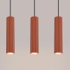 Suspension Aluminium Ocre Rouge GU10 3 Karbon Line