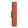 Applique Aluminium Ocre Rouge GU10 2 Karbon 30