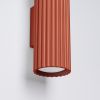 Applique Aluminium Ocre Rouge GU10 2 Karbon 30