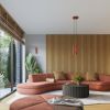Applique Aluminium Ocre Rouge GU10 2 Karbon 30