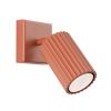 Applique Aluminium Ocre Rouge GU10 1 Karbon