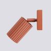Applique Aluminium Ocre Rouge GU10 1 Karbon