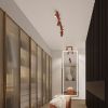 Applique Aluminium Ocre Rouge GU10 1 Karbon