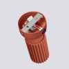 Applique Aluminium Ocre Rouge GU10 1 Karbon Switch