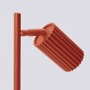Lampe à poser Aluminium Ocre Rouge GU10 1 Karbon