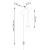 Applique Bois Bois Naturel/Blanc/Noir E27 1 Nimbi