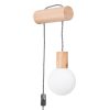 Applique Bois Bois Naturel/Blanc/Noir G9 1 Nimbi
