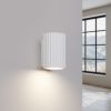 Applique Aluminium Blanc GU10 1 Karbon 10