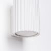 Applique Aluminium Blanc GU10 1 Karbon 10