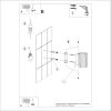 Applique Aluminium Blanc GU10 1 Karbon 10