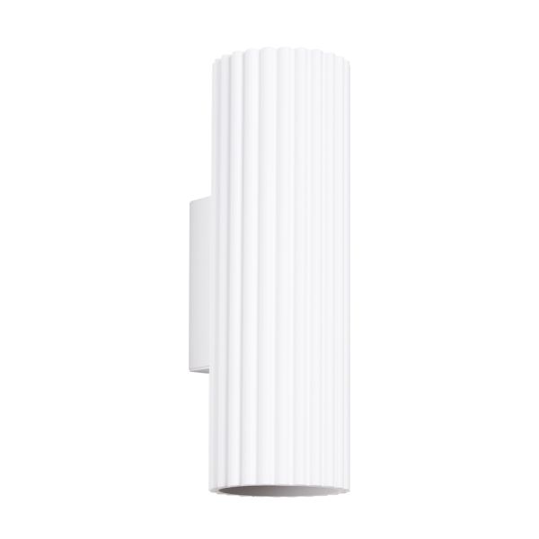 Applique Aluminium Blanc GU10 2 Karbon 20