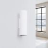 Applique Aluminium Blanc GU10 2 Karbon 20
