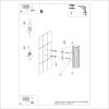 Applique Aluminium Blanc GU10 2 Karbon 20