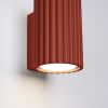 Applique Aluminium Ocre Rouge GU10 1 Karbon 10