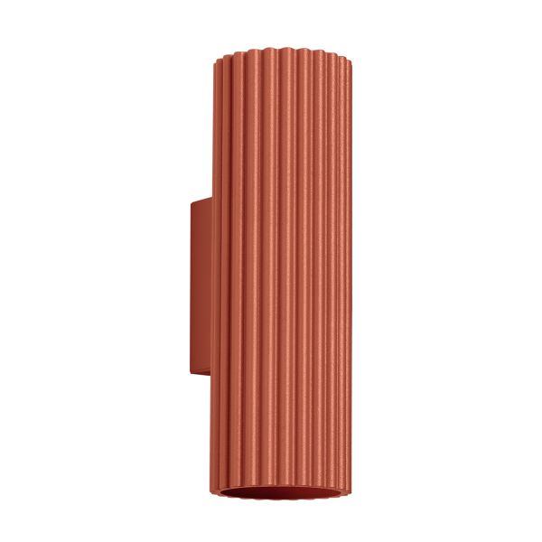 Applique Aluminium Ocre Rouge GU10 2 Karbon 20