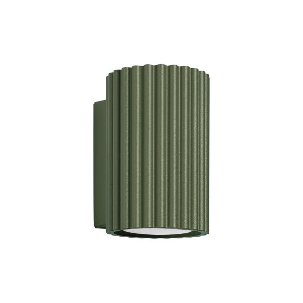 Applique Aluminium Vert Olive GU10 1 Karbon 10