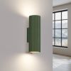 Applique Aluminium Vert Olive GU10 2 Karbon