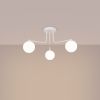 Lustre Acier Blanc G9 3 Astral