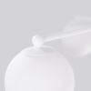 Lustre Acier Blanc G9 3 Astral