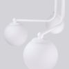 Lustre Acier Blanc G9 5 Astral