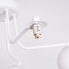 Lustre Acier Blanc G9 5 Astral