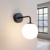 Applique Acier Noir/Blanc G9 1 Astral