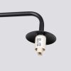 Applique Acier Noir/Blanc G9 1 Astral