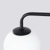 Applique Acier Noir/Blanc G9 1 Astral