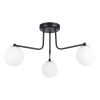 Lustre Acier Noir/Blanc G9 3 Astral