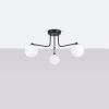 Lustre Acier Noir/Blanc G9 3 Astral