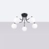 Lustre Acier Noir/Blanc G9 5 Astral
