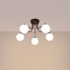 Lustre Acier Noir/Blanc G9 5 Astral