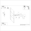 Applique Acier Blanc/Bois Naturel E27 1 Timbo