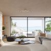 Lustre Acier Blanc/Bois Naturel E27 4 Timbo
