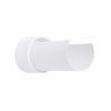 Applique Acier Blanc E27 1 Flash
