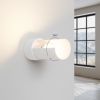 Applique Acier Blanc E27 1 Flash