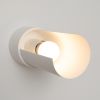 Applique Acier Blanc E27 1 Flash