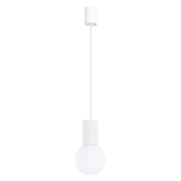 Suspension Aluminium Blanc G9 1 Halo