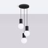 Suspension Aluminium Noir G9 3 Halo
